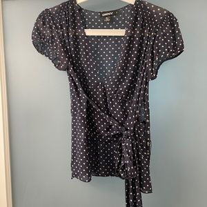 DKNY 100% Silk Blouse (4)